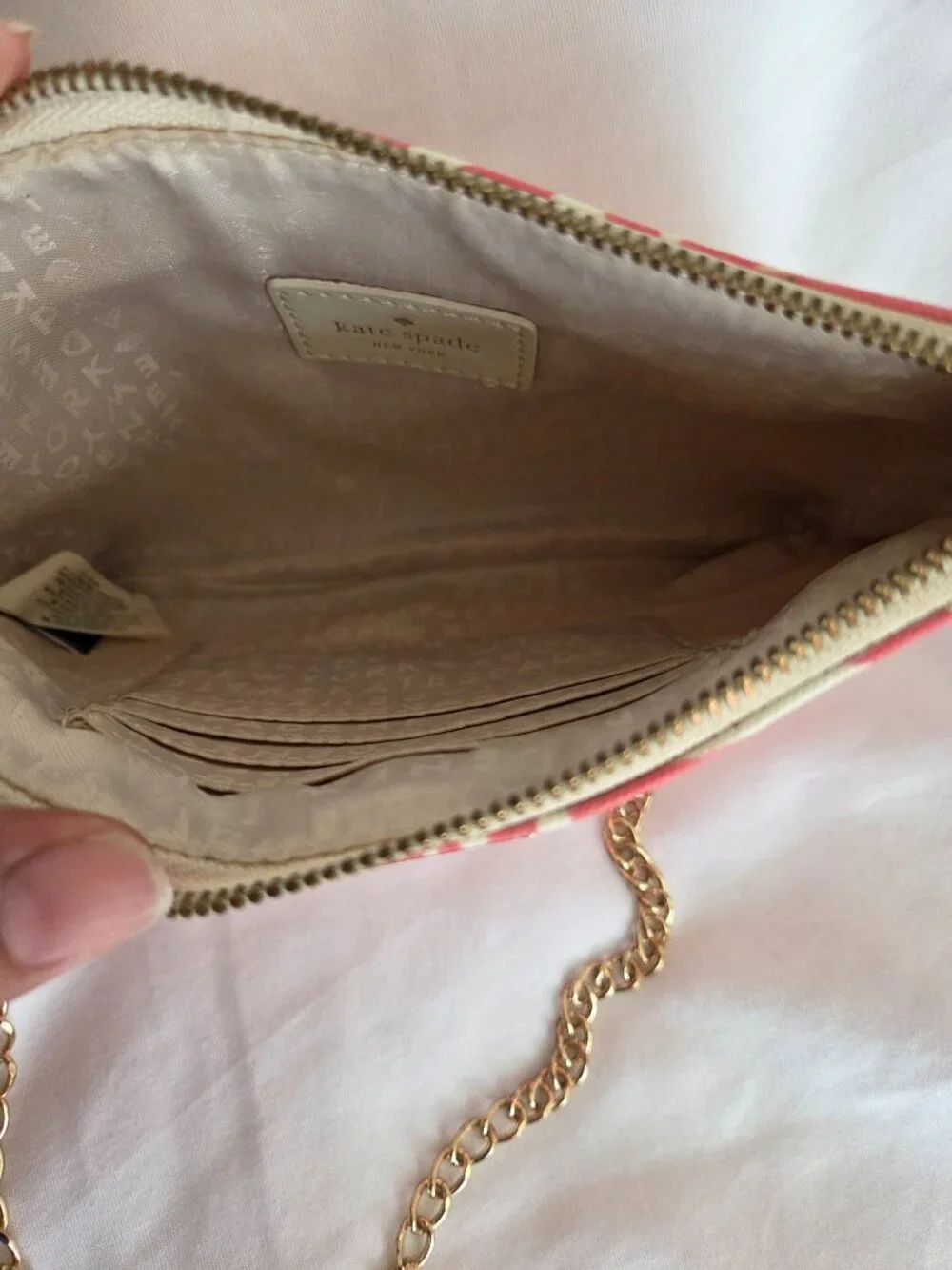 Kate Spade Grant Street Grainy Vinyl Lolly wristlet